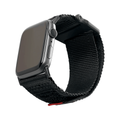 Нейлоновый ремешок UAG Active Watch Strap Black для Apple Watch 42/44/45/49 мм черный