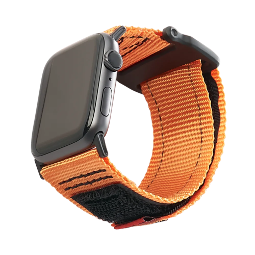 Нейлоновый ремешок UAG Active Watch Strap Orange для Apple Watch 42/44/45/49 мм оранжевый