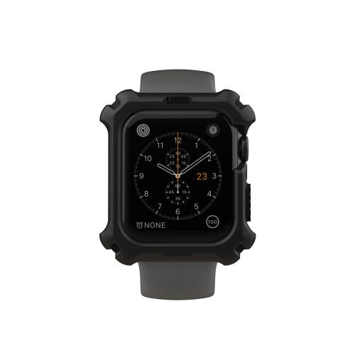 Противоударный чехол UAG Rugged Case для Apple Watch SE / 6 / 5 / 4 (44 мм) Black
