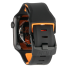Силиконовый ремешок UAG CIVILIAN SILICONE WATCH STRAP Black / Orange для Apple Watch 42/44/45/49 мм