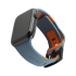 Силиконовый ремешок UAG CIVILIAN SILICONE WATCH STRAP Slate/Orange для Apple Watch 42/44/45/49 мм