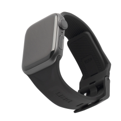 Силиконовый ремешок UAG SCOUT SILICONE WATCH STRAP Black для Apple Watch 38 - 40 - 41 мм