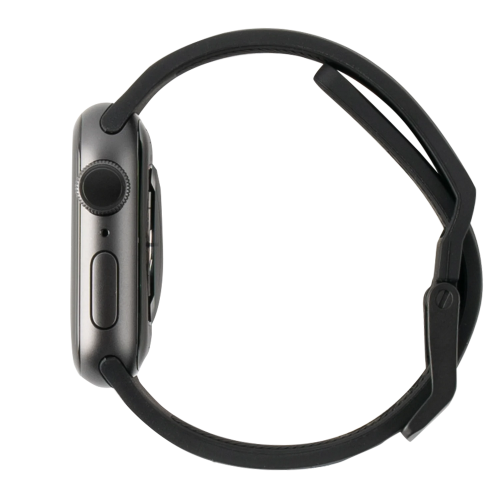 Силиконовый ремешок UAG SCOUT SILICONE WATCH STRAP Black для Apple Watch 38 - 40 - 41 мм