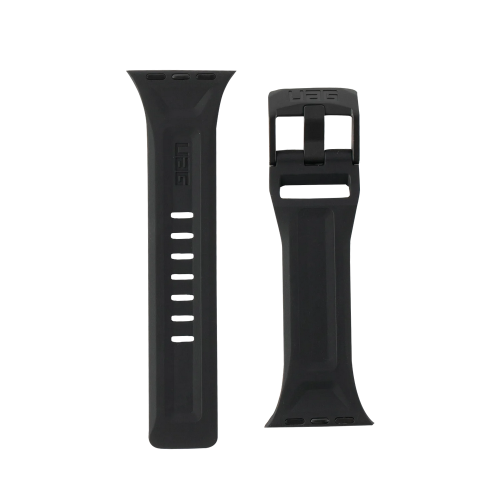 Силиконовый ремешок UAG SCOUT SILICONE WATCH STRAP Black для Apple Watch 38 - 40 - 41 мм