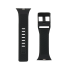 Силиконовый ремешок UAG SCOUT SILICONE WATCH STRAP Black для Apple Watch 38 - 40 - 41 мм