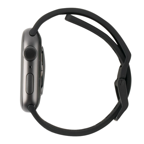 Силиконовый ремешок UAG SCOUT SILICONE WATCH STRAP Black для Apple Watch 42/44/45/49 мм