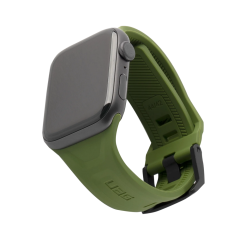 Силиконовый ремешок UAG SCOUT SILICONE WATCH STRAP Olive для Apple Watch 42/44/45/49 мм