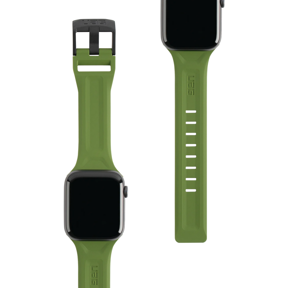 Apple watch ultra olive. UAG ремешок Apple watch Scout. UAG Scout Silicone для Apple watch. Ремешок на Apple watch Ultra UAG. Lyambda силиконовый ремешок Urban для Apple watch 42/44 mm.