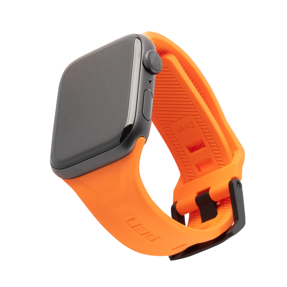 Купить Силиконовый ремешок UAG SCOUT SILICONE WATCH STRAP Orange для Apple  Watch 42/44/45/49 мм в Москве недорого, интернет-магазин iFlashco