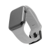 Силиконовый ремешок UAG SCOUT SILICONE WATCH STRAP Silver для Apple Watch 42/44/45/49 мм