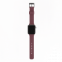 Силиконовый ремешок UAG [U] DOT SILICONE STRAP Aubergine для Apple Watch 38 - 40 - 41 мм