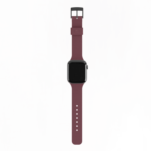 Силиконовый ремешок UAG [U] DOT SILICONE STRAP Aubergine для Apple Watch 42/44/45/49 мм