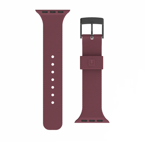 Силиконовый ремешок UAG [U] DOT SILICONE STRAP Aubergine для Apple Watch 42/44/45/49 мм