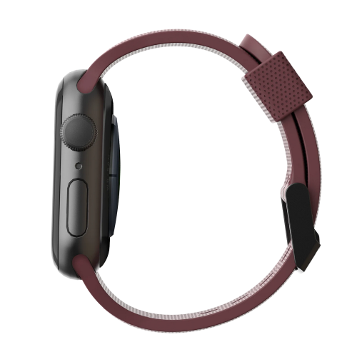 Силиконовый ремешок UAG [U] DOT SILICONE STRAP Aubergine для Apple Watch 42/44/45/49 мм