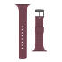 Силиконовый ремешок UAG [U] DOT SILICONE STRAP Aubergine для Apple Watch 42/44/45/49 мм