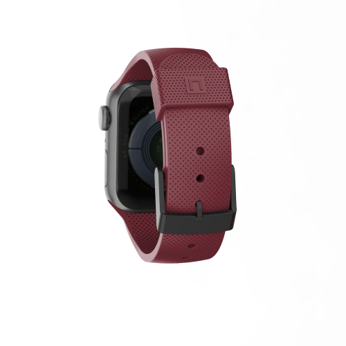 Силиконовый ремешок UAG [U] DOT SILICONE STRAP Aubergine для Apple Watch 42/44/45/49 мм