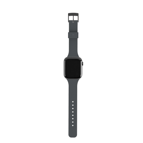Силиконовый ремешок UAG [U] DOT SILICONE STRAP Black для Apple Watch 38 - 40 - 41 мм