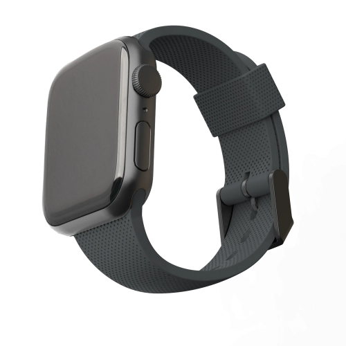 Силиконовый ремешок UAG [U] DOT SILICONE STRAP Black для Apple Watch 38 - 40 - 41 мм