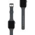 Силиконовый ремешок UAG [U] DOT SILICONE STRAP Black для Apple Watch 38 - 40 - 41 мм