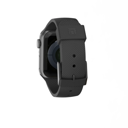Силиконовый ремешок UAG [U] DOT SILICONE STRAP Black для Apple Watch 38 - 40 - 41 мм