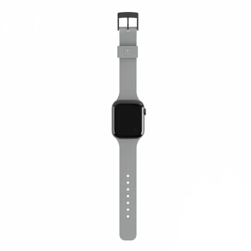 Силиконовый ремешок UAG [U] DOT SILICONE STRAP Grey для Apple Watch 38 - 40 - 41 мм