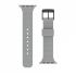 Силиконовый ремешок UAG [U] DOT SILICONE STRAP Grey для Apple Watch 38 - 40 - 41 мм