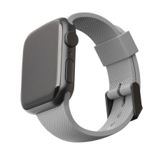 Силиконовый ремешок UAG [U] DOT SILICONE STRAP Grey для Apple Watch 38 - 40 - 41 мм