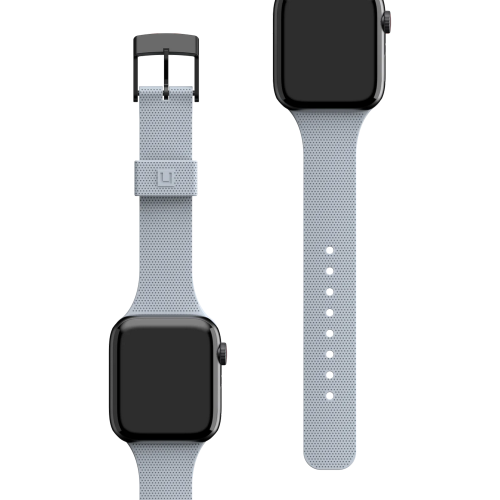 Силиконовый ремешок UAG [U] DOT SILICONE STRAP Soft Blue для Apple Watch 38 - 40 - 41 мм