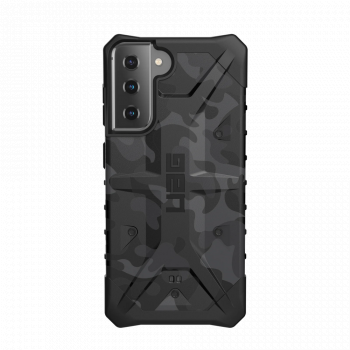 Противоударный чехол Urban Armor Gear Pathfinder SE Series Black Midnight Camo для Samsung Galaxy S21