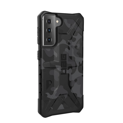 Противоударный чехол Urban Armor Gear Pathfinder SE Series Black Midnight Camo для Samsung Galaxy S21