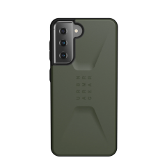 Противоударный чехол Urban Armor Gear Civilian Series Olive для Samsung Galaxy S21