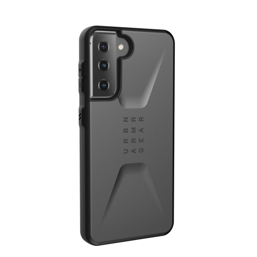 Противоударный чехол Urban Armor Gear Civilian Series Silver для Samsung Galaxy S21