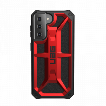 Противоударный чехол Urban Armor Gear Monarch Series Crimson для Samsung Galaxy S21