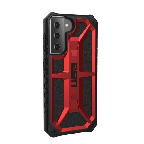 Противоударный чехол Urban Armor Gear Monarch Series Crimson для Samsung Galaxy S21
