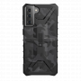 Противоударный чехол Urban Armor Gear Pathfinder SE Series Black Midnight Camo для Samsung Galaxy S21+