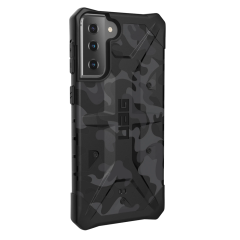 Противоударный чехол Urban Armor Gear Pathfinder SE Series Black Midnight Camo для Samsung Galaxy S21+