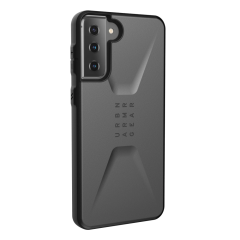 Противоударный чехол Urban Armor Gear Civilian Series Silver для Samsung Galaxy S21+