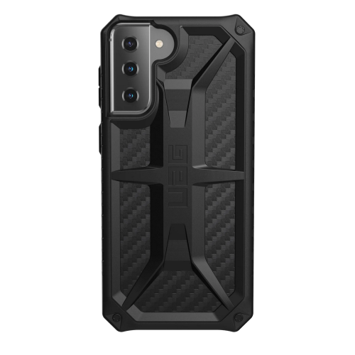 Противоударный чехол Urban Armor Gear Monarch Series Carbon fiber для Samsung Galaxy S21+