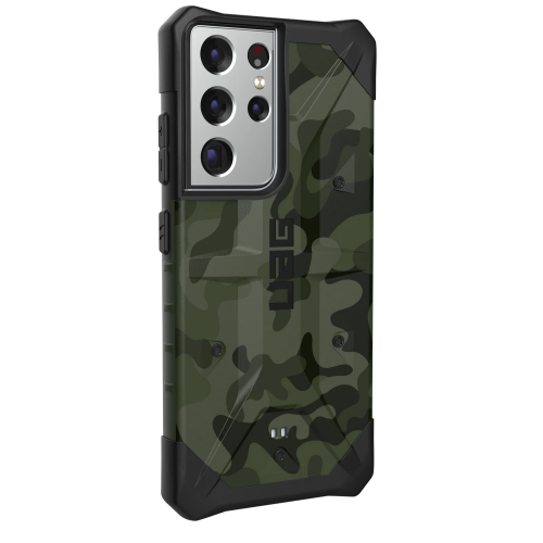 Противоударный чехол Urban Armor Gear Pathfinder SE Series Forrest Camo для Samsung Galaxy S21 Ultra