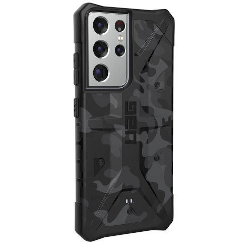 Противоударный чехол Urban Armor Gear Pathfinder SE Series Black Midnight Camo для Samsung Galaxy S21 Ultra