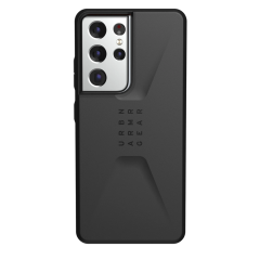 Противоударный чехол Urban Armor Gear Civilian Series Black для Samsung Galaxy S21 Ultra