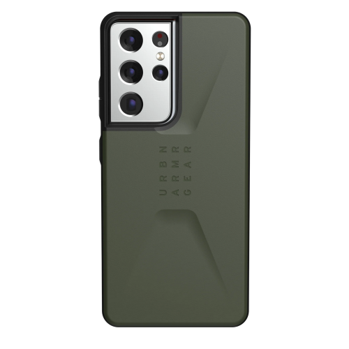 Противоударный чехол Urban Armor Gear Civilian Series Olive для Samsung Galaxy S21 Ultra