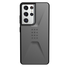 Противоударный чехол Urban Armor Gear Civilian Series Silver для Samsung Galaxy S21 Ultra