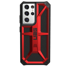Противоударный чехол Urban Armor Gear Monarch Series Crimson для Samsung Galaxy S21 Ultra