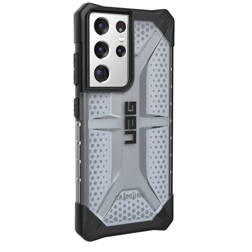 Противоударный чехол Urban Armor Gear Plasma Series Ash для Samsung Galaxy S21 Ultra