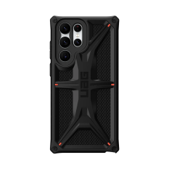 Противоударный чехол Urban Armor Gear Monarch KEVLAR® Series Kevlar Black для Samsung Galaxy S22 Ultra