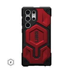 Противоударный чехол Urban Armor Gear Monarch Pro Series Crimson для Samsung Galaxy S23 Ultra
