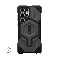 Противоударный чехол Urban Armor Gear Monarch Pro Series Silver для Samsung Galaxy S23 Ultra