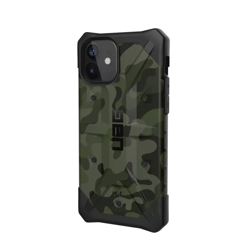 Ударопрочный чехол Urban Armor Gear Pathfinder Forest Camo для iPhone 12