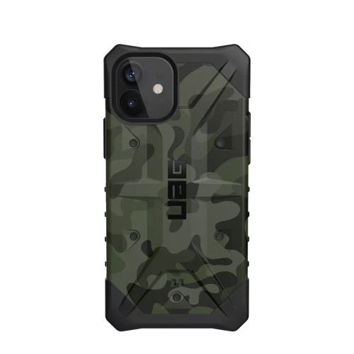 Ударопрочный чехол Urban Armor Gear Pathfinder Forest Camo для iPhone 12